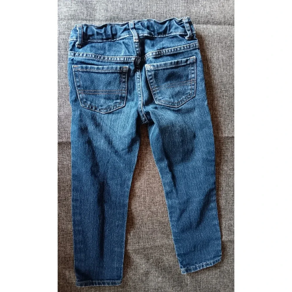 Pants Childrens Place 5T Skinny blue Jeans Denim Adjustable Distressed thrashed